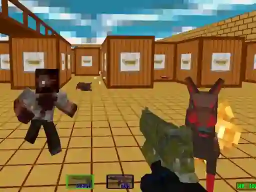 Игра Pixel Swat Zombie Survival онлајн