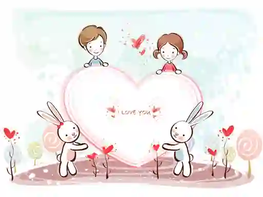 Игра Valentine Young Love онлајн