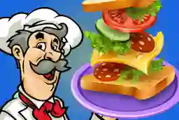 Игра Sandwich Baker онлајн