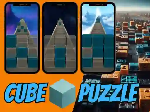 Игра Cube Puzzle онлајн