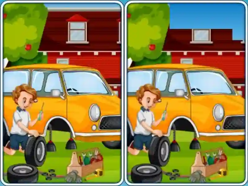Игра Car Garage Differences онлајн