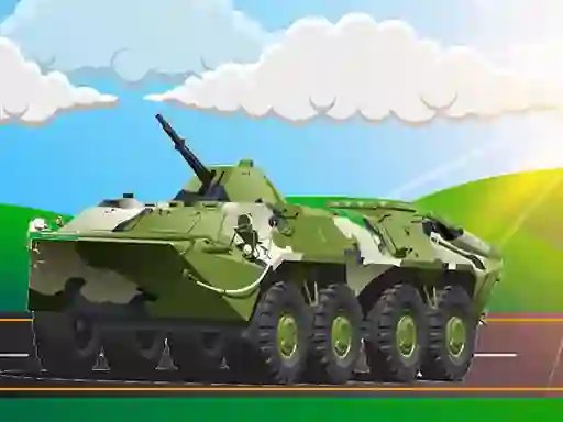 Игра Military Vehicles Jigsaw онлајн