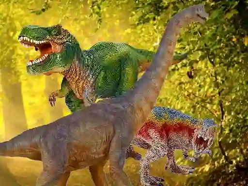 Игра World Of Dinosaurs Jigsaw онлајн