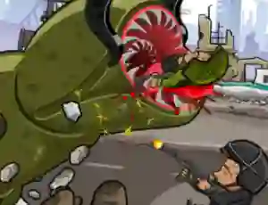 Игра Wormzilla 1 онлајн