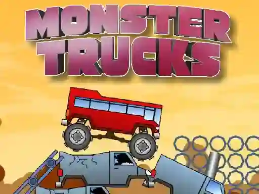 Игра Monster Trucks Challenge онлајн