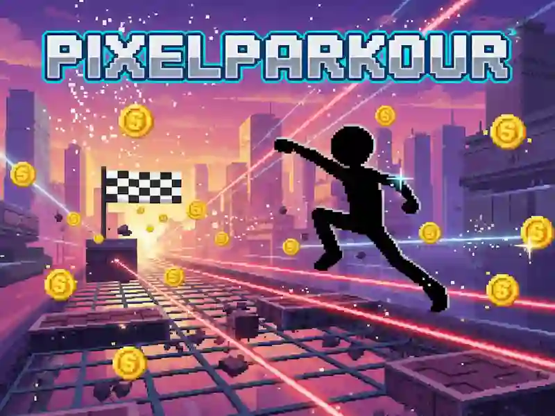 Игра Pixel Parkour онлајн