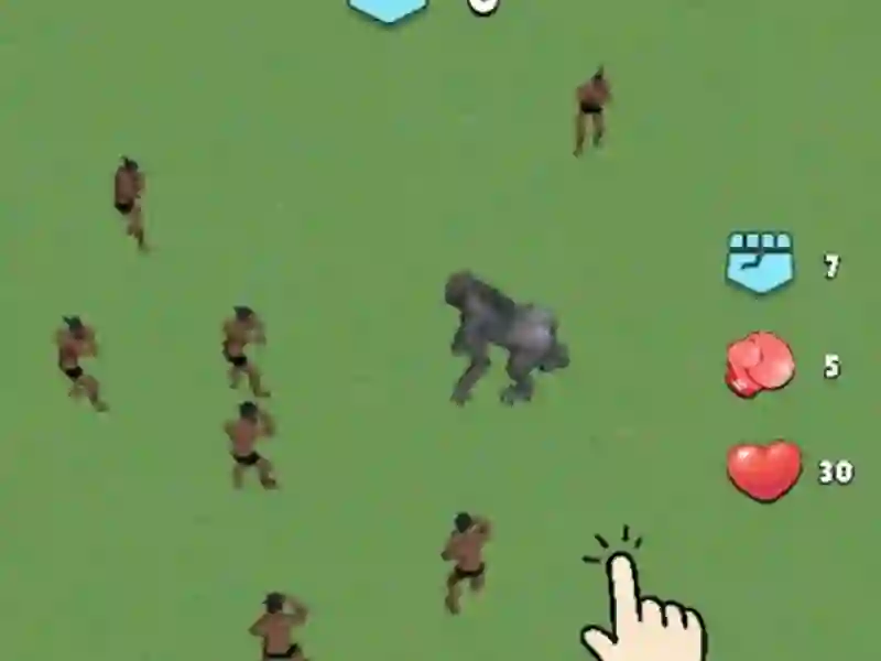 Игра Men Vs Gorilla онлајн
