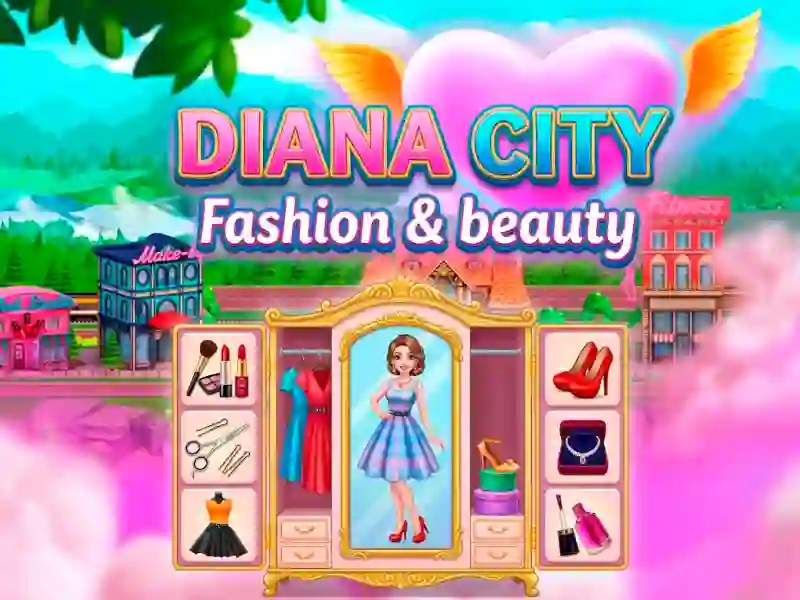 Игра Diana City Fashion & beauty онлајн