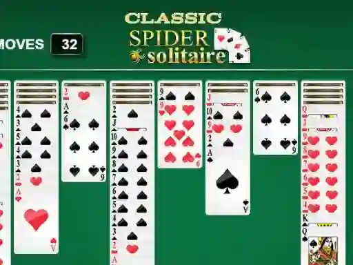 Игра Classic Spider Solitaire онлајн