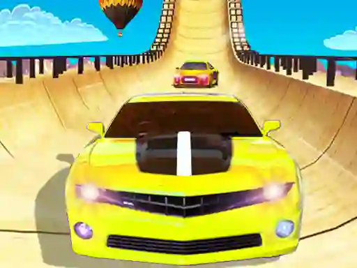 Игра Extreme Ramp Car Stunts Game 3d онлајн