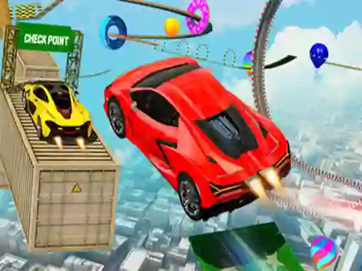Игра Crazy Car Stunt Descent GT онлајн