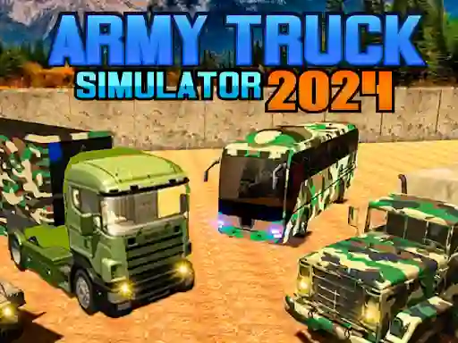 Игра Army Truck Simulator 2024 онлајн