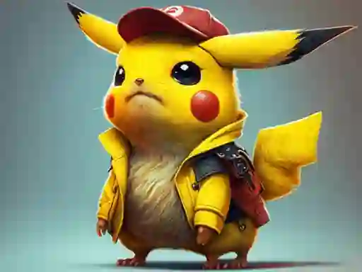 Игра Super Pika bros. онлајн