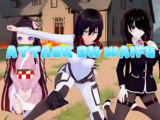 Игра Attack On Waifu Clicker онлајн
