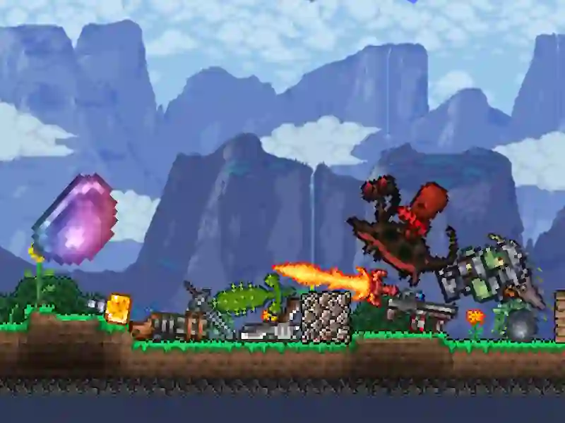 Игра Terraria Playground онлајн