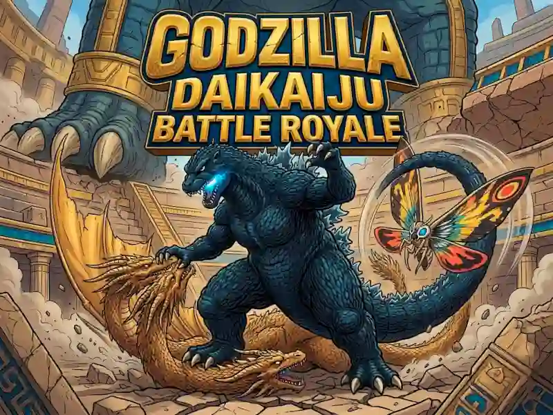 Игра Godzilla Daikaiju Battle Royale онлајн