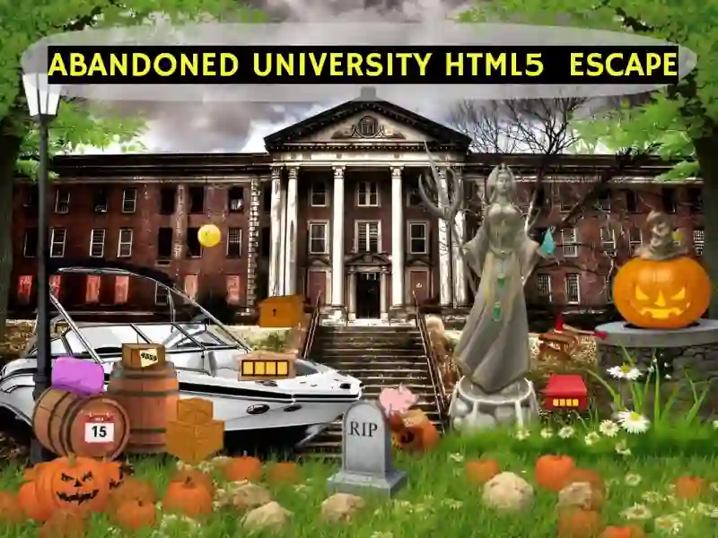 Игра Abandoned University Html5 Escape онлајн