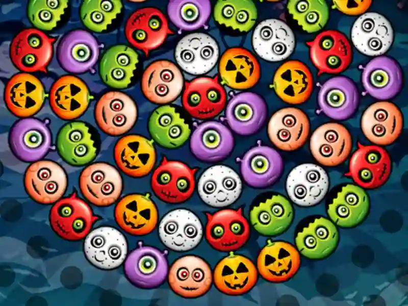 Игра Bubble Wheel Halloween онлајн