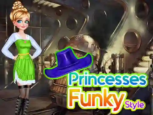 Игра Princesses Funky Style онлајн