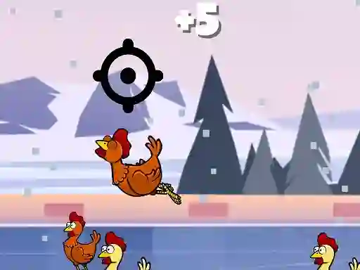 Игра Chicken Shooting 2D онлајн