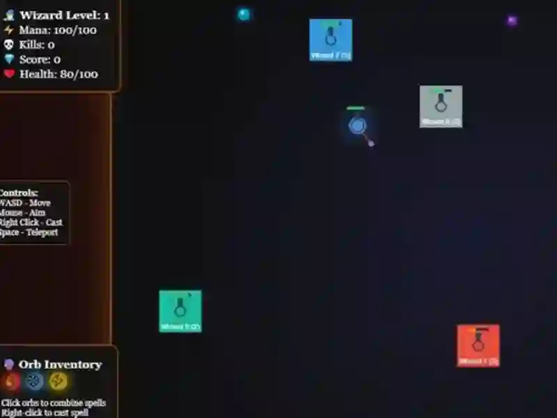 Игра Spell Caster Io онлајн