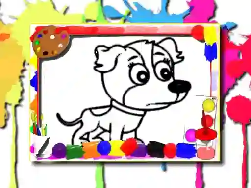 Игра Dogs Coloring Book онлајн