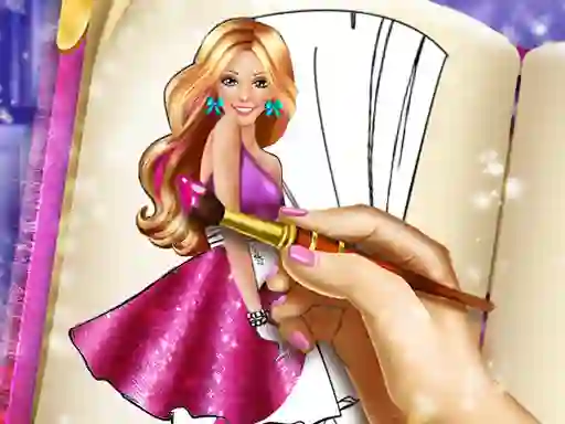 Игра Doll Coloring Book онлајн