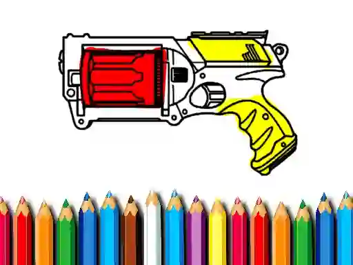 Игра Back To School: Nerf Coloring Book онлајн