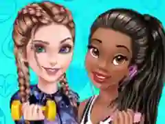 Игра Princesses Workout Buddies онлајн