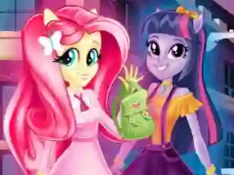 Игра Equestria Girls First Day at School онлајн