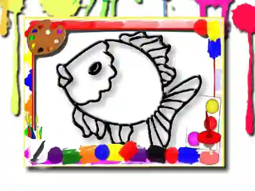 Игра Fish Coloring Book онлајн