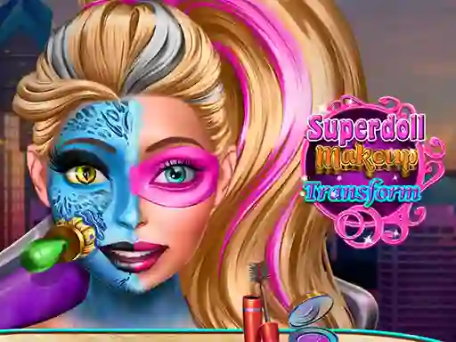 Игра Super Doll Makeup Transform онлајн