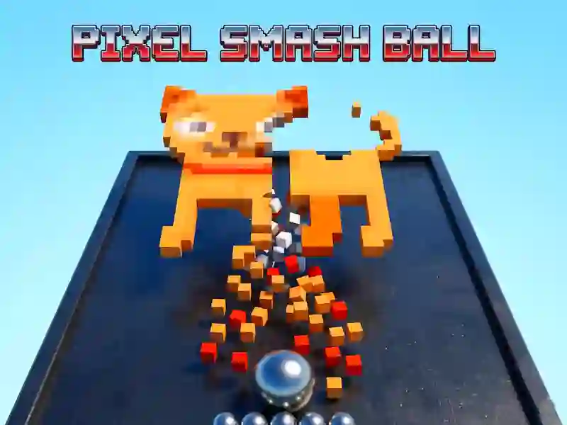 Игра Pixel Smash Ball онлајн