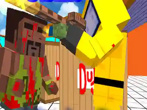 Игра Combat Blocky Strike онлајн
