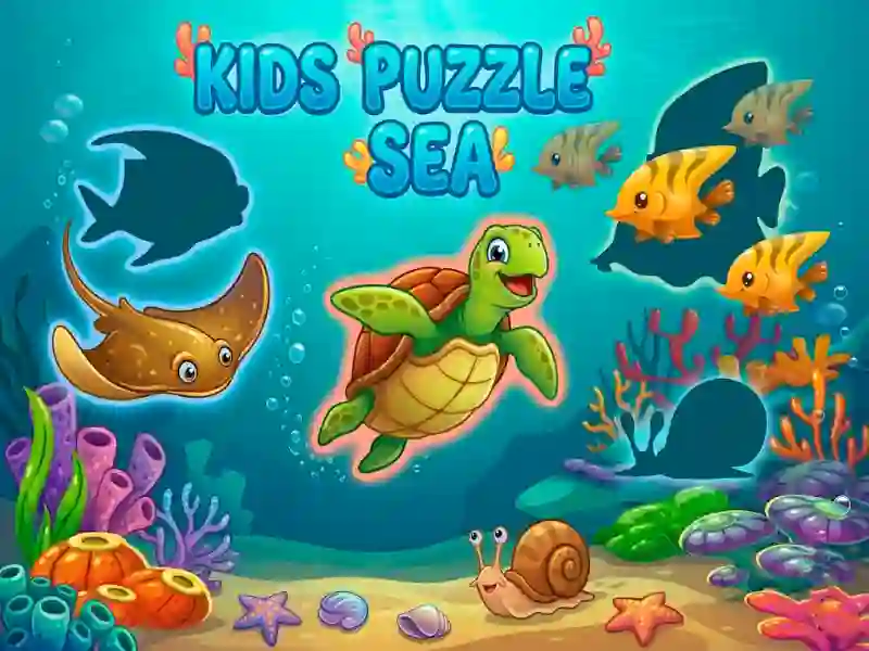 Игра Kids Puzzle Sea онлајн