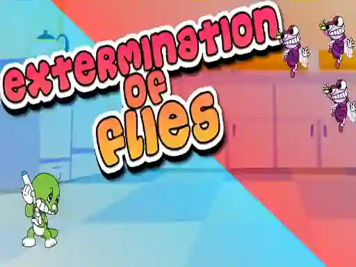 Игра Extermination of Flies онлајн