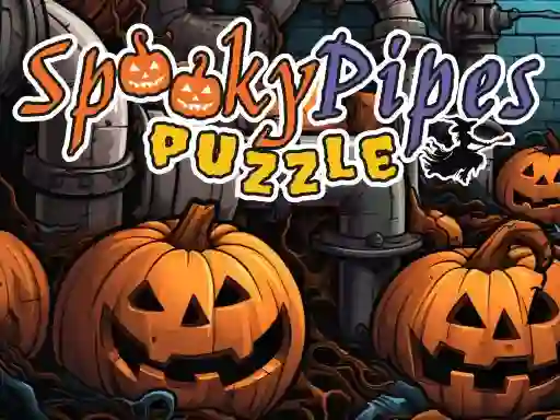 Игра Spooky Pipes Puzzle онлајн