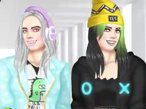 Игра Billie Eilish Makeover онлајн