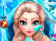 Игра Ice Queen New Year Makeover онлајн