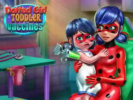 Игра Dotted Girl: Toddler Vaccines онлајн