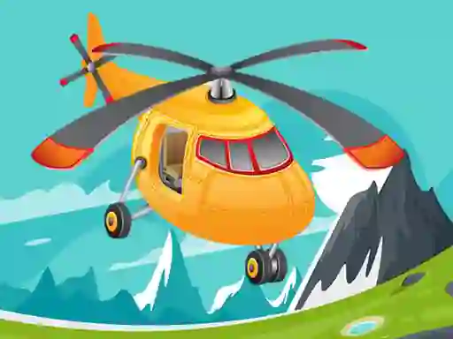 Игра Helicopter Jigsaw онлајн
