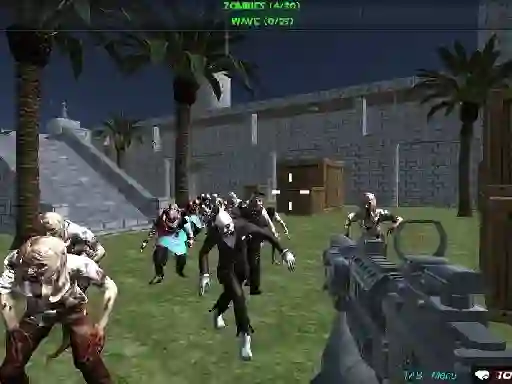 Игра Shooting Zombie fps Xtreme Good vs Bad Boys онлајн