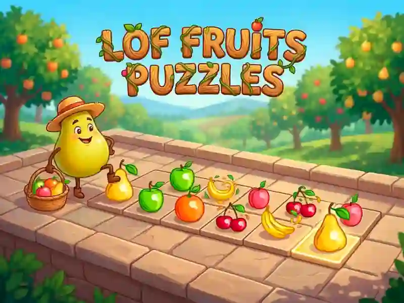 Игра Lof Fruits Puzzles онлајн