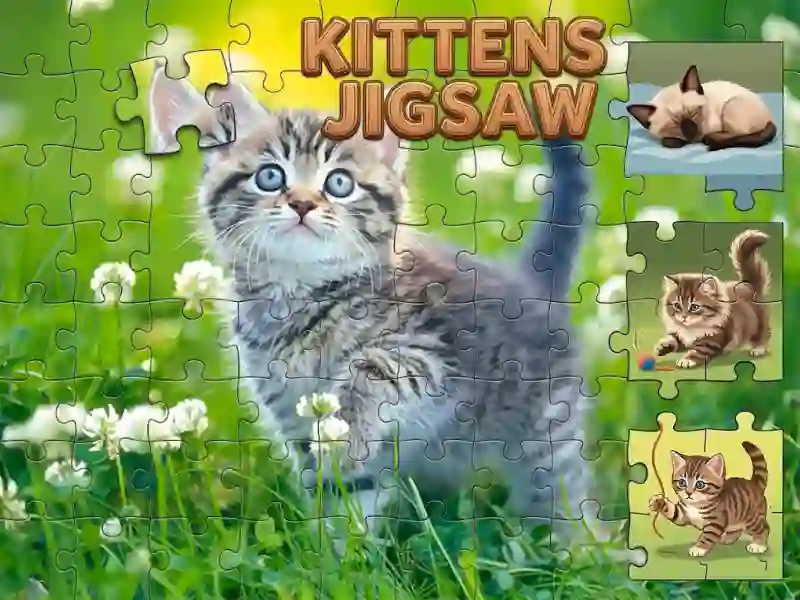 Игра Kittens Jigsaw онлајн
