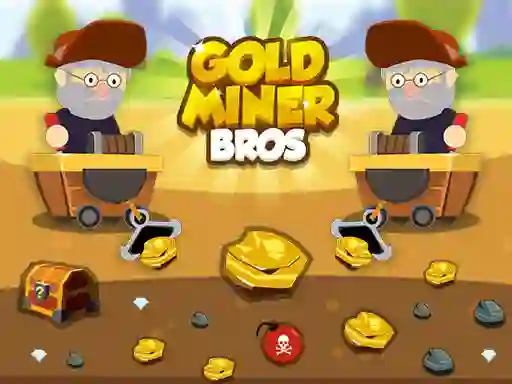 Игра Gold Miner Bros онлајн