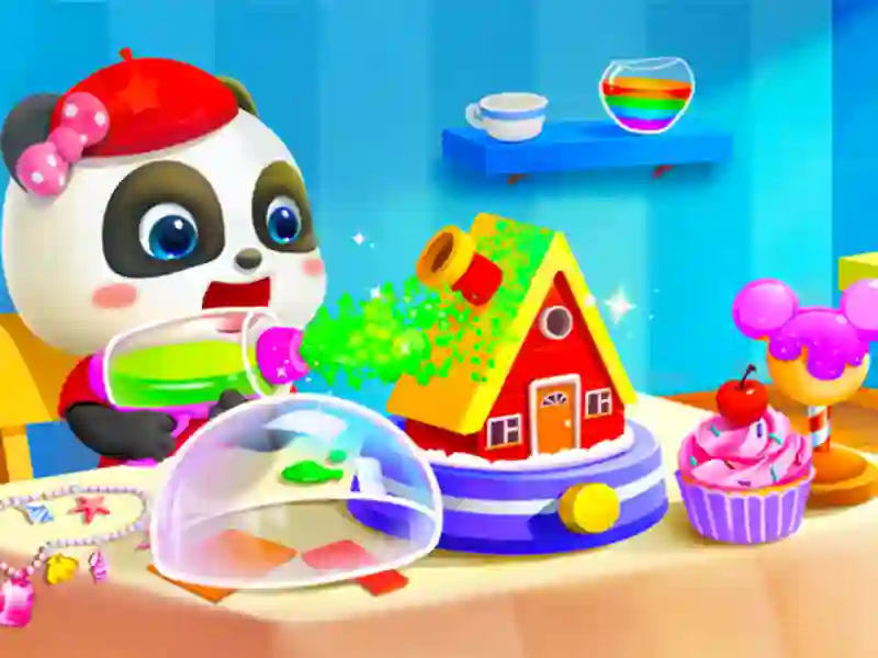 Игра Baby Panda Kids Crafts DIY онлајн