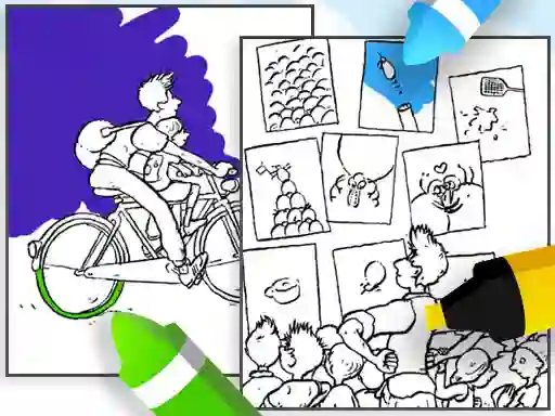 Игра Coloring Mees Kees онлајн