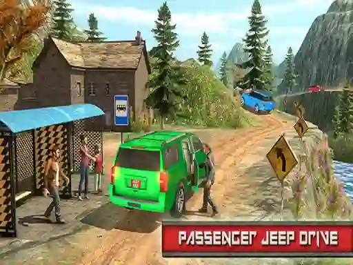 Игра Jeep Passeger Offroad Mountain Simulation Game онлајн