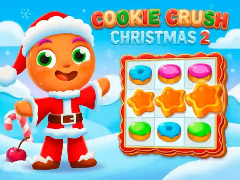 Игра Cookie Crush Christmas 2 онлајн