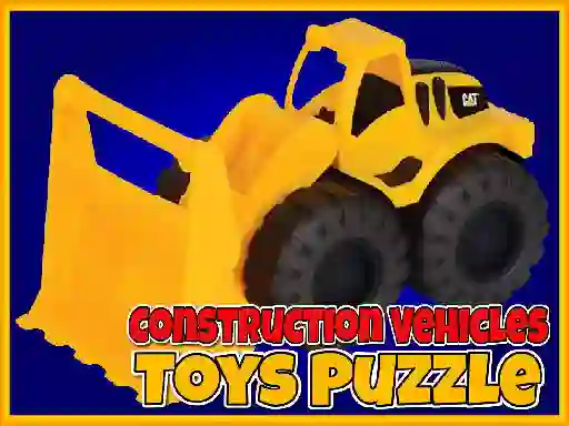 Игра Construction Vehicles Toys Puzzle онлајн